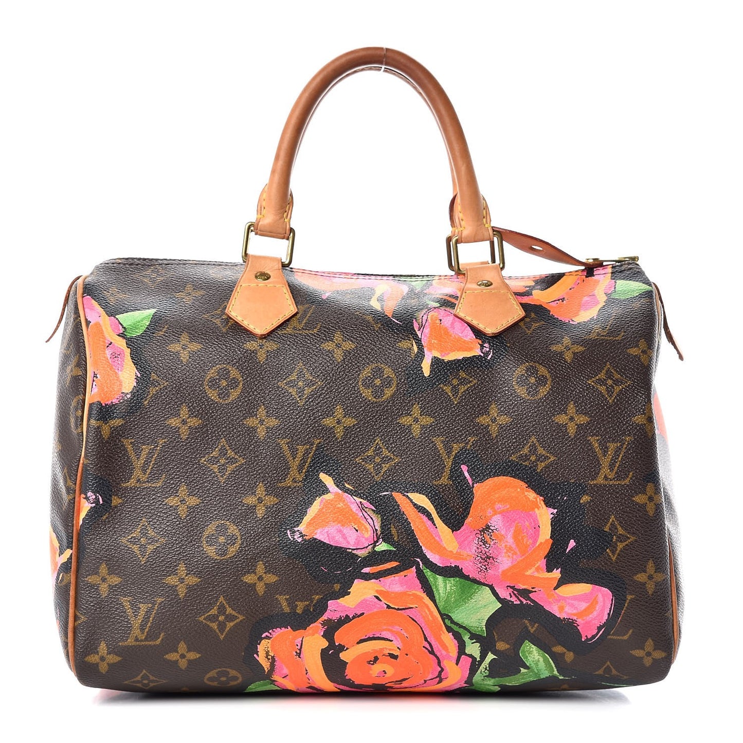 Monogram Roses Speedy 30