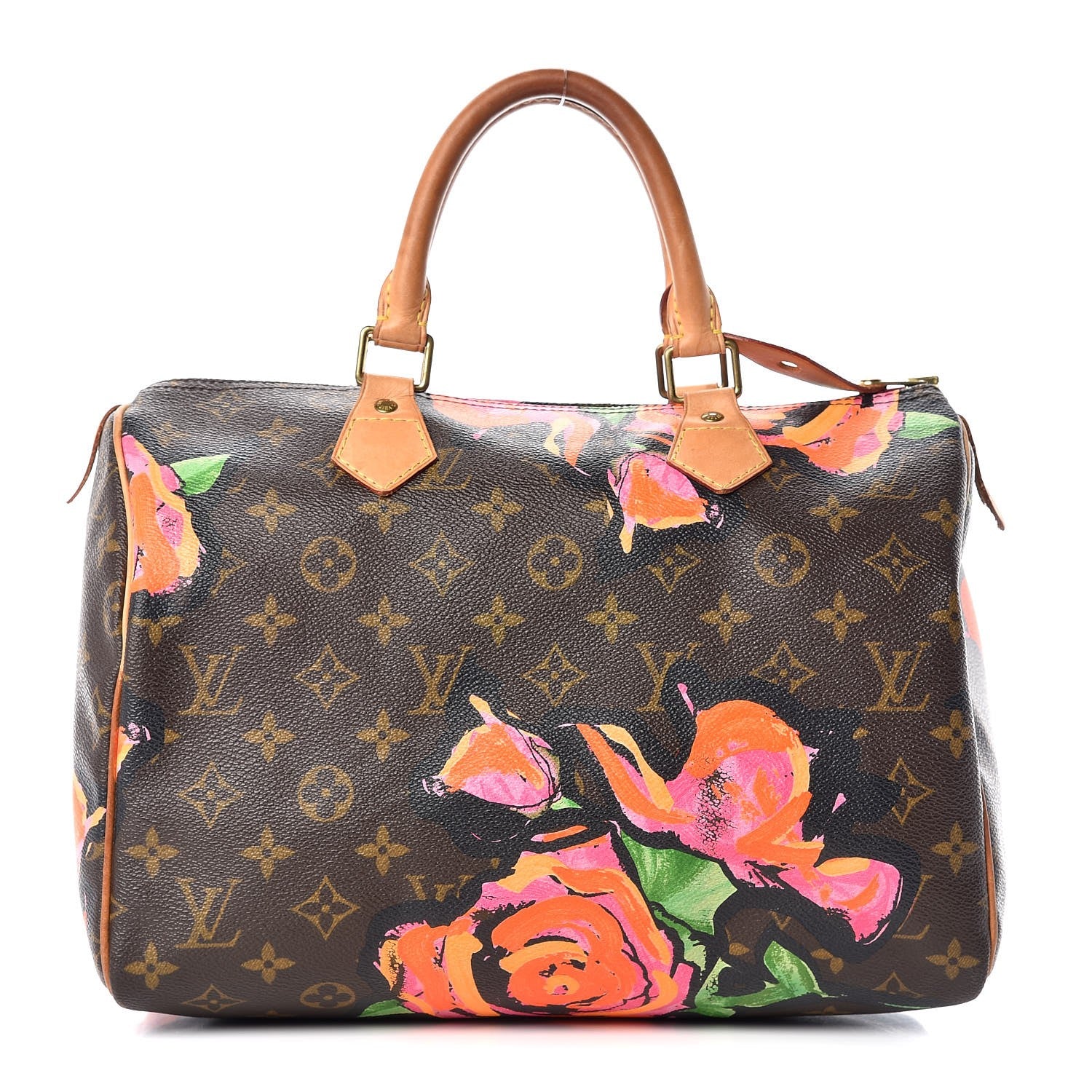 Louis Vuitton Monogram Roses Speedy 30 1 of 20