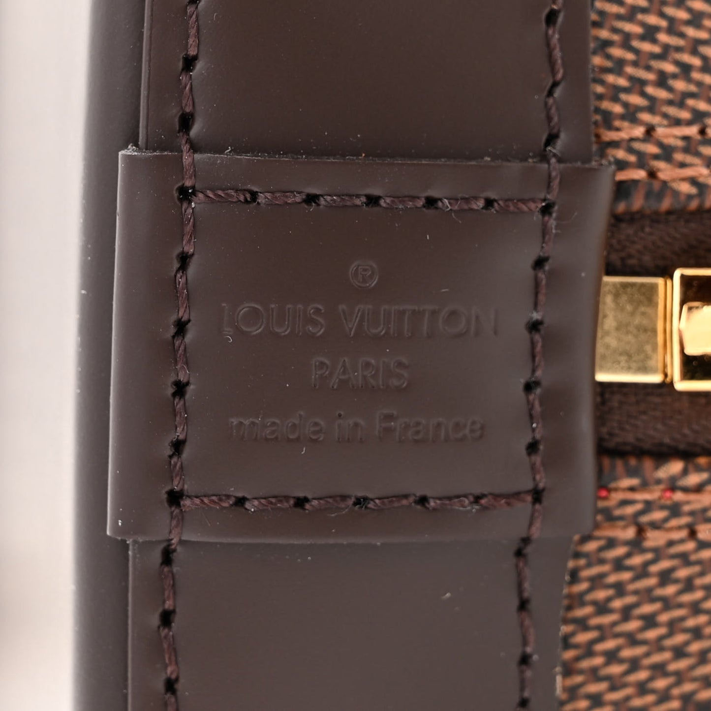 Damier Ebene Alma BB