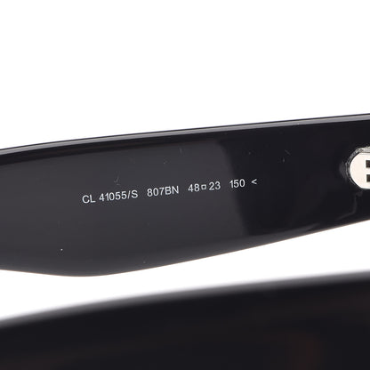 Celine Papillon Cat Eye Sunglasses CL 41055/S Black 6 of 7
