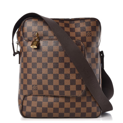 Louis Vuitton Damier Ebene Olav MM Messenger Bag 1 of 10