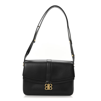 Balenciaga Classic Calfskin Medium Lady Flap Bag Black 1 of 10