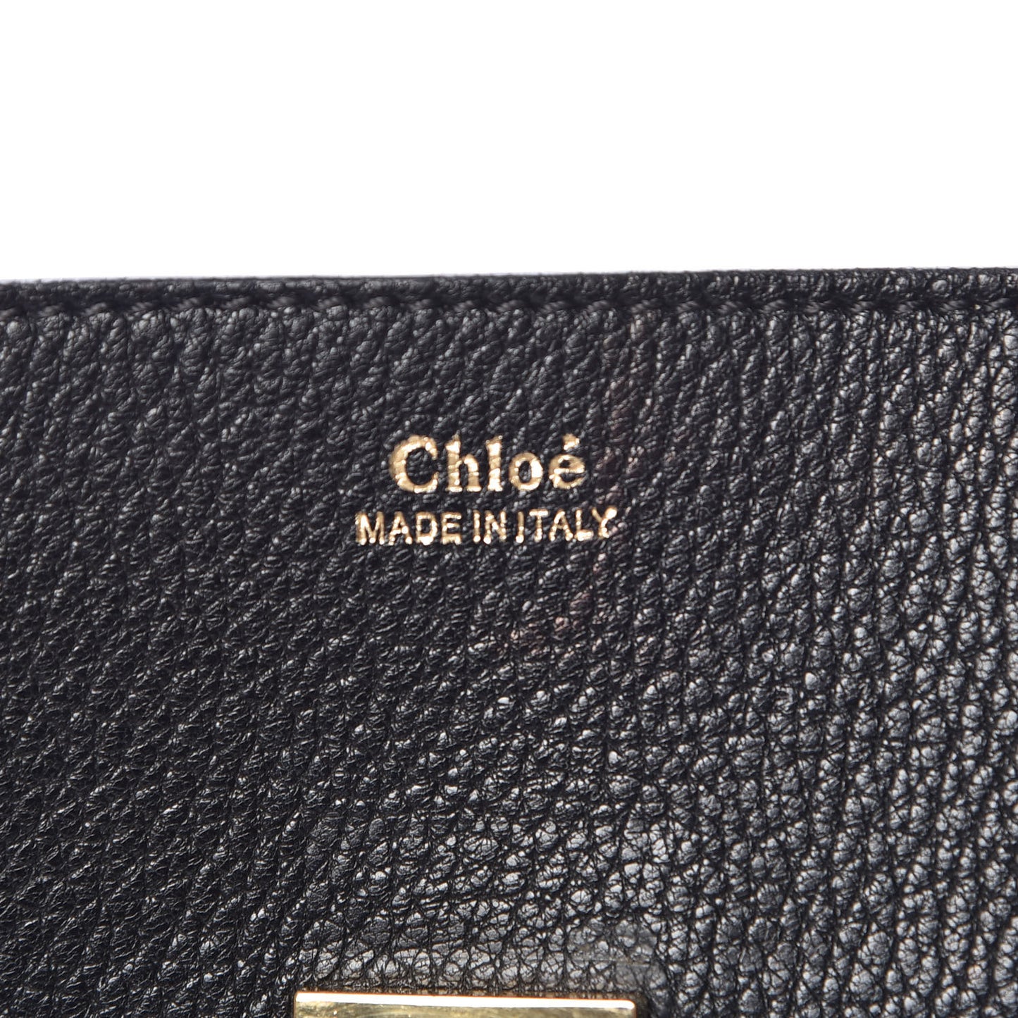 Grained Lambskin Mini Drew Shoulder Bag Black