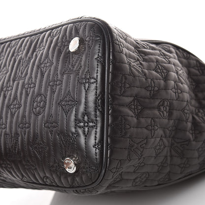 Louis Vuitton Monogram Lambskin Antheia Ixia MM Black 10 of 10