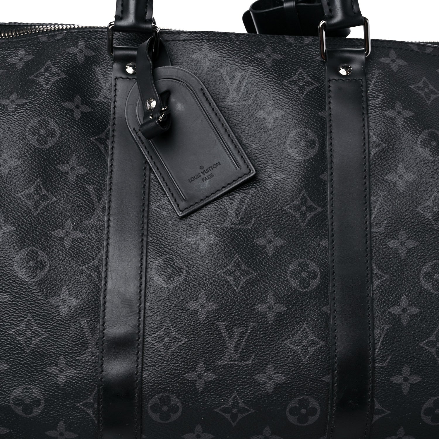Louis Vuitton Monogram Eclipse Keepall Bandouliere 55 13 of 16