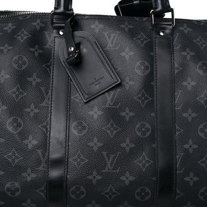 Louis Vuitton Monogram Eclipse Keepall Bandouliere 55 13 of 16