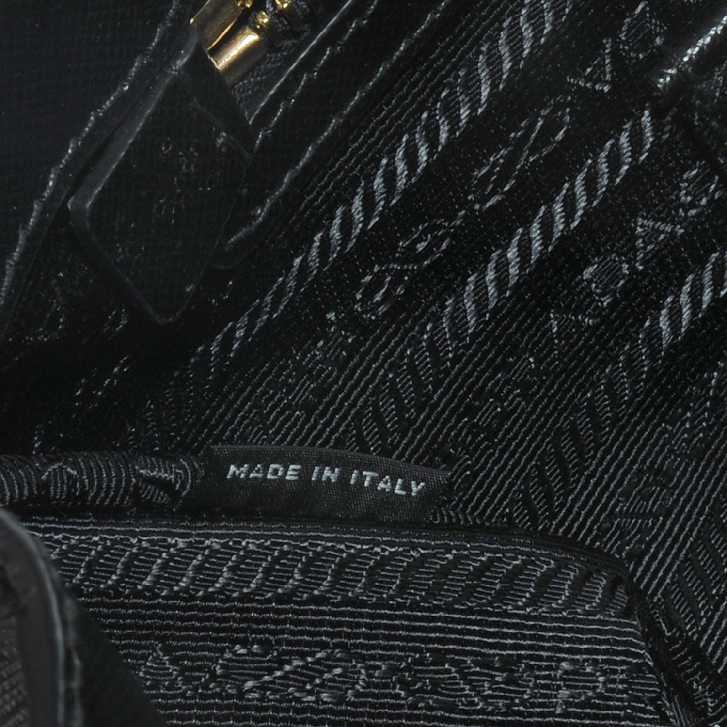 Prada Saffiano Lux Double Zip Medium Tote Nero Black 12 of 12