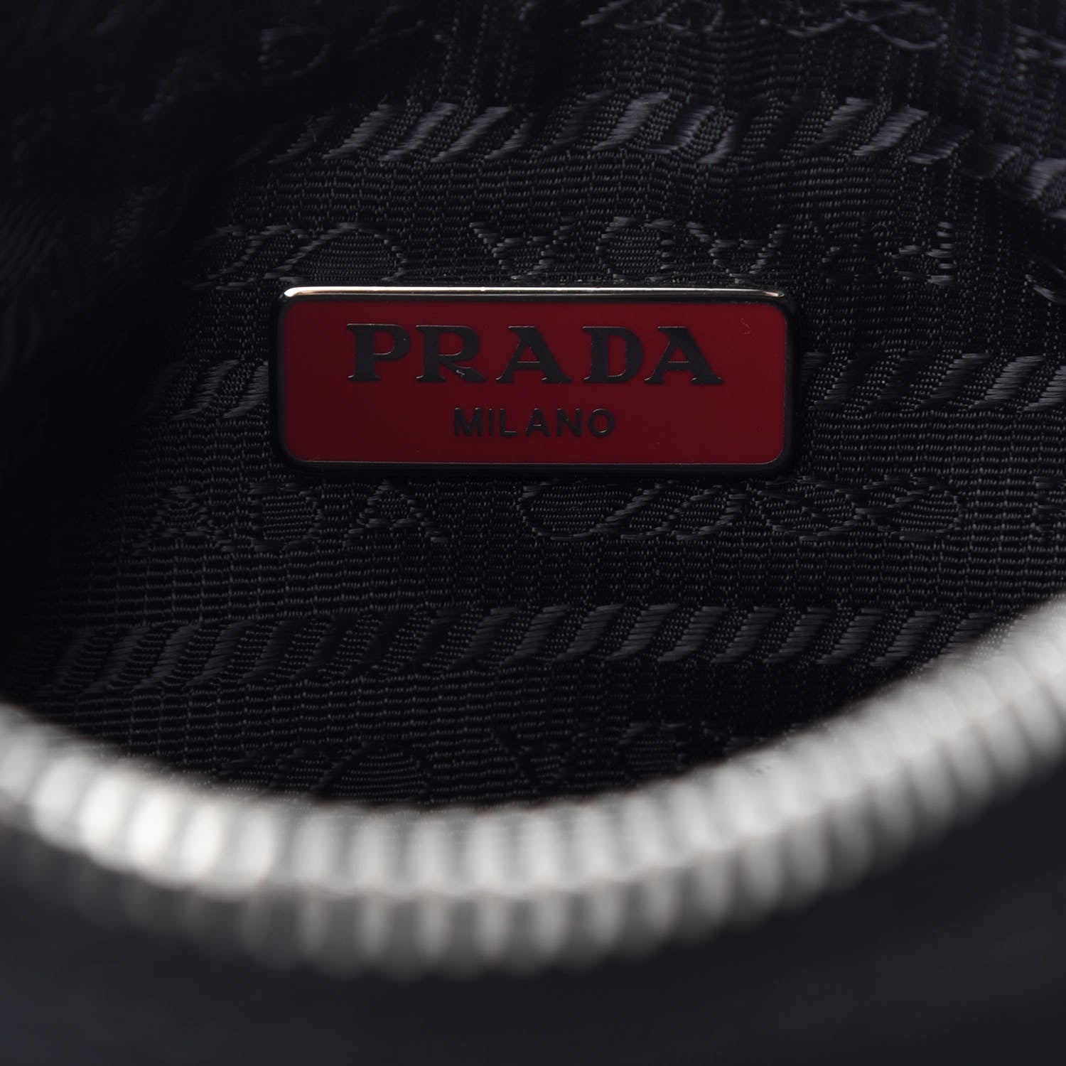 Prada Nylon Lunar New Year Re-Edition 2005 Shoulder Bag Black 6 of 11