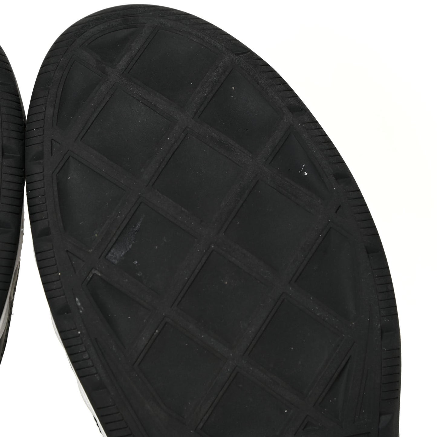 Velvet Calfskin Mixed Fibers CC Sneakers 40.5 Black