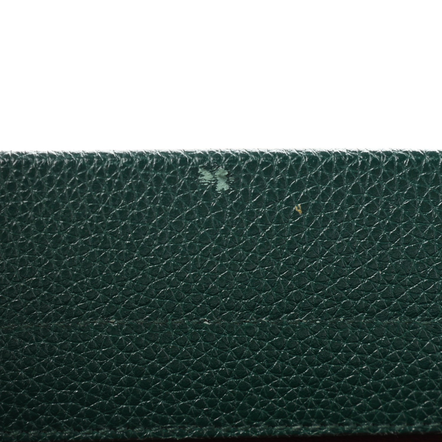 Gucci Grainy Calfskin Small Zumi Top Handle Bag Vintage Green 13 of 14