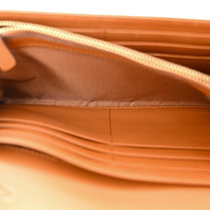 MCM Visetos Large Patricia Wallet On Chain Cognac 6 of 12