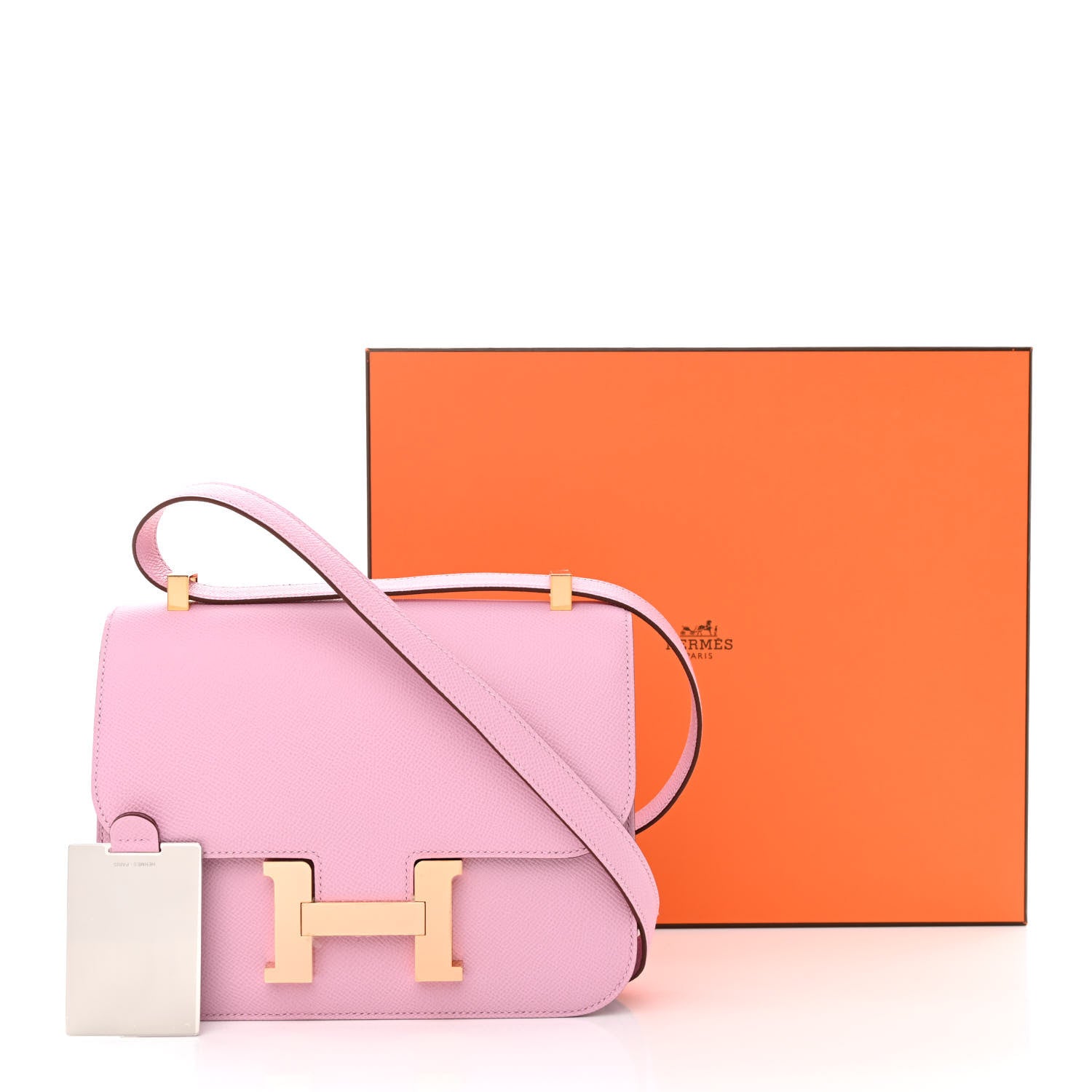 Hermes Epsom Constance 1-24 Mauve Sylvestre 14 of 14