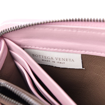 Bottega Veneta Nappa Intrecciato Zip Around Wallet Dragee 7 of 9