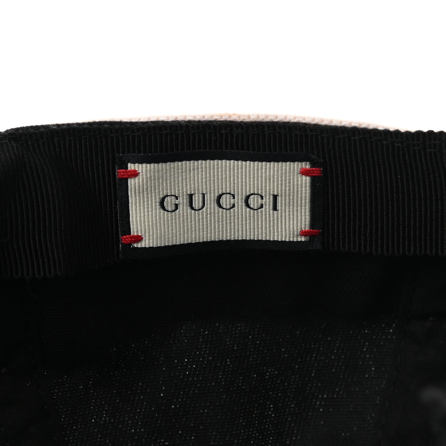 Gabardine Gucci Headband Baseball Hat M Black