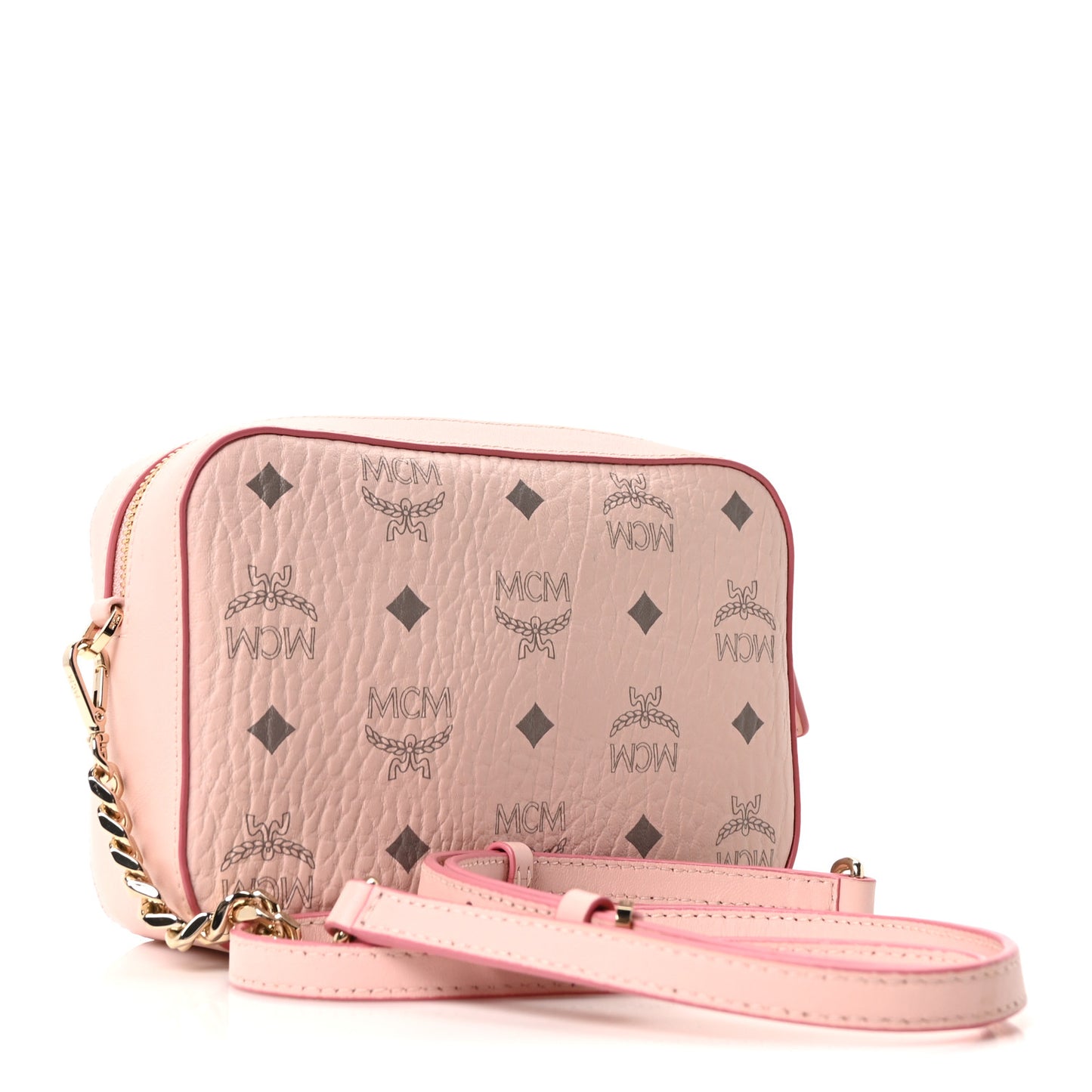 Visetos Camera Crossbody Bag Powder Pink