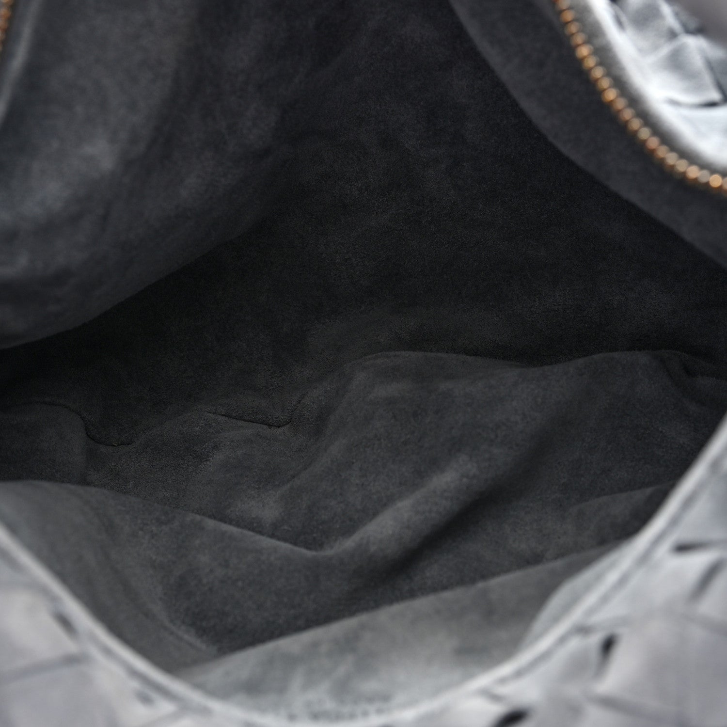 Bottega Veneta Suede Calfskin Intrecciato Teen Jodie Hobo Thunder 5 of 9