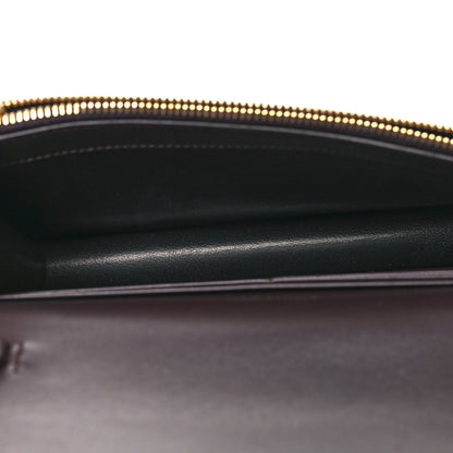 Saint Laurent Smooth Calfskin Classic Monogram Kate Tassel Chain Wallet Amaranto 5 of 10