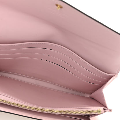 Louis Vuitton Vernis Rayures Sarah Wallet NM Dune 5 of 9