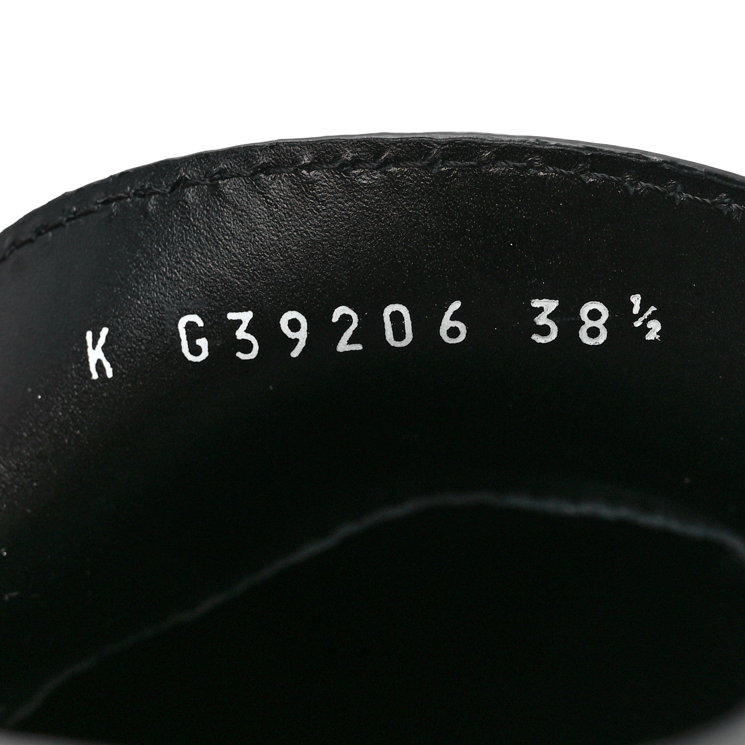 Chanel Calfskin CC Platform Loafers 38.5 Black 9 of 9