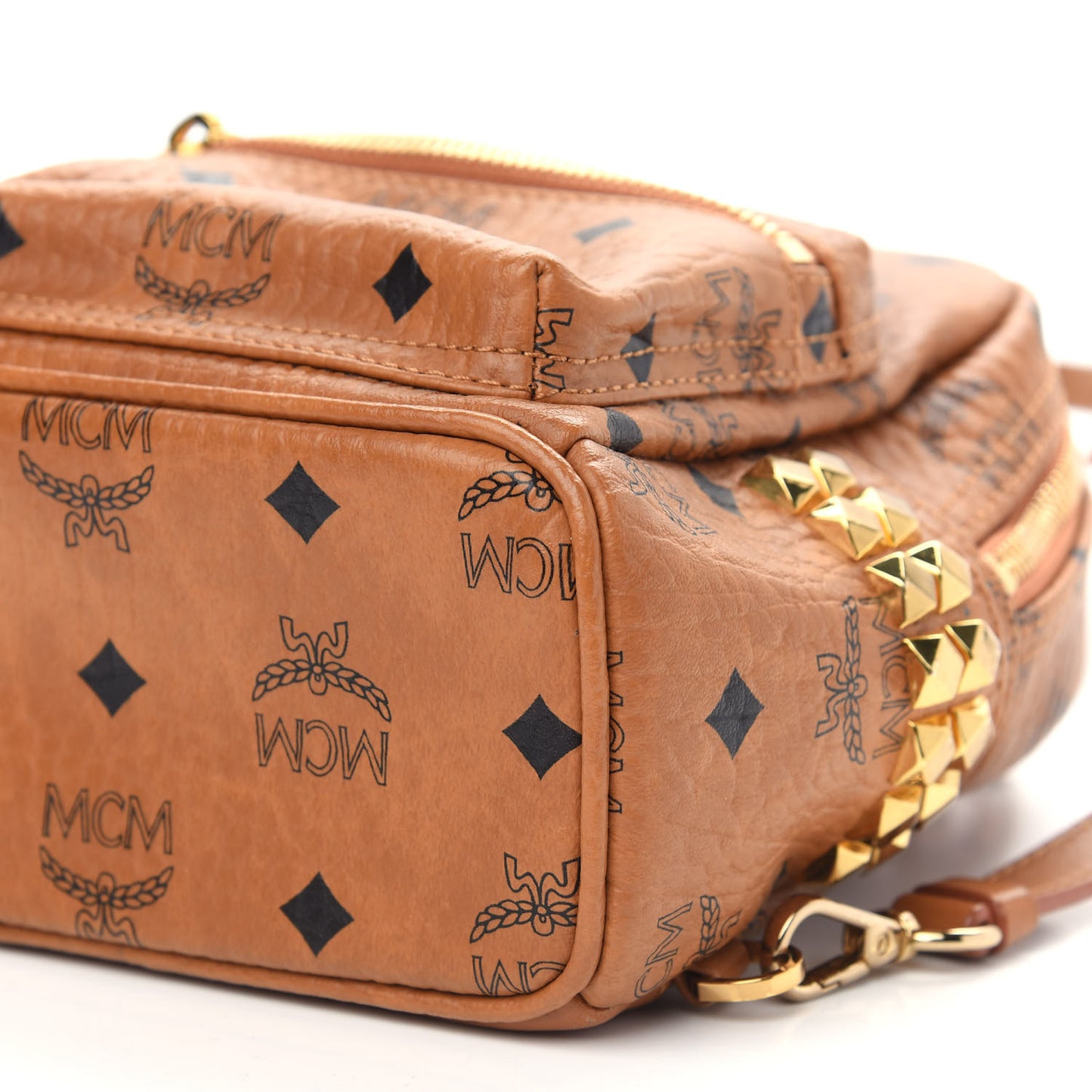 Visetos Side Stud X-Mini Stark Bebe Boo Backpack Cognac