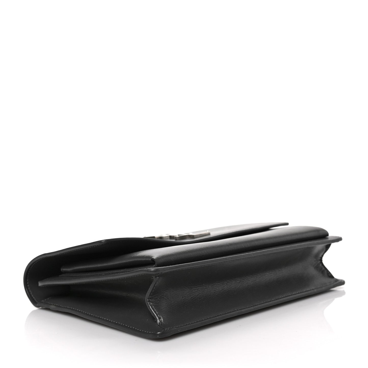 Smooth Calfskin Medium Monogram Sunset Satchel Anthracite