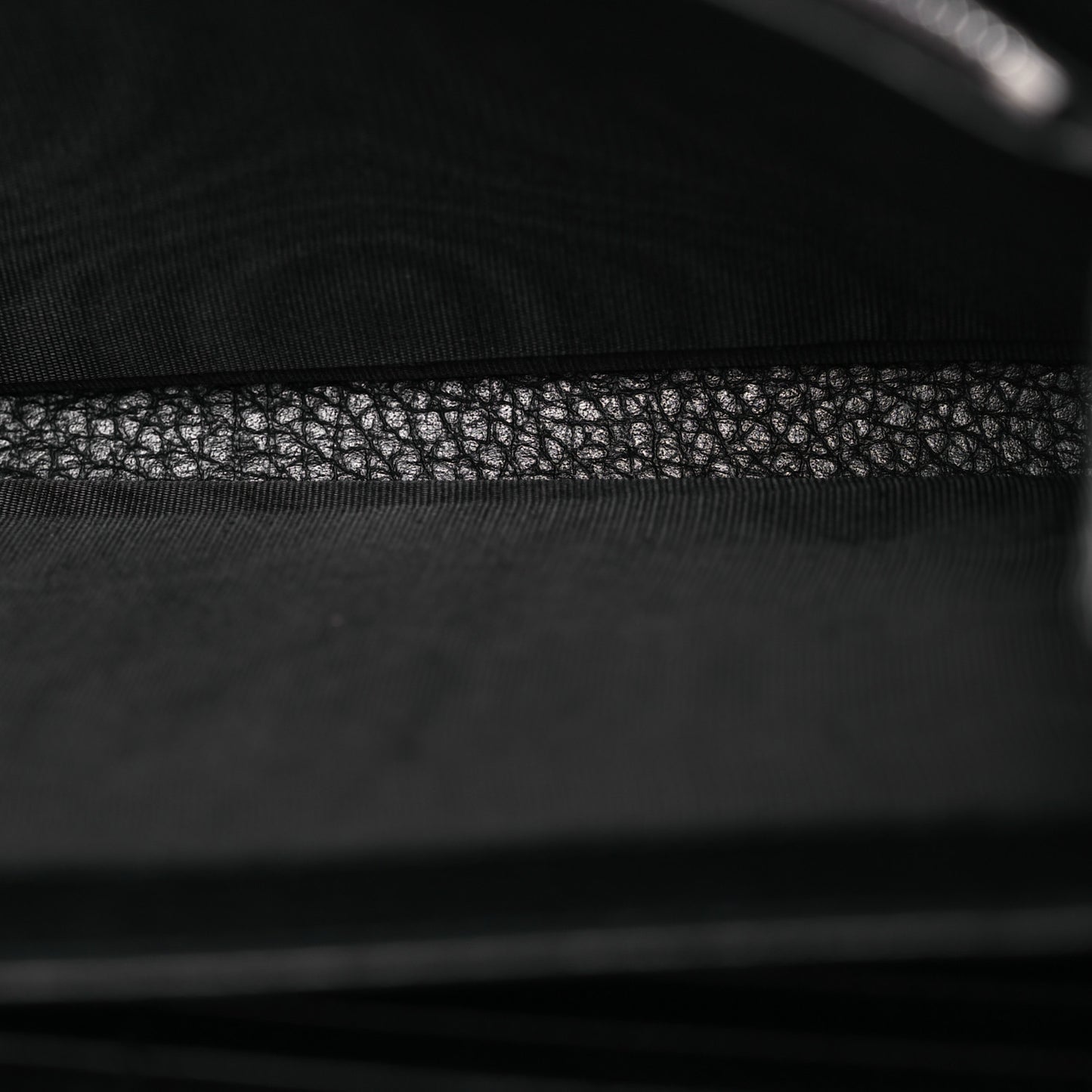 Calfskin Mini Dionysus Chain Wallet Black