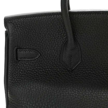 Hermes Togo Birkin 25 Black 11 of 11