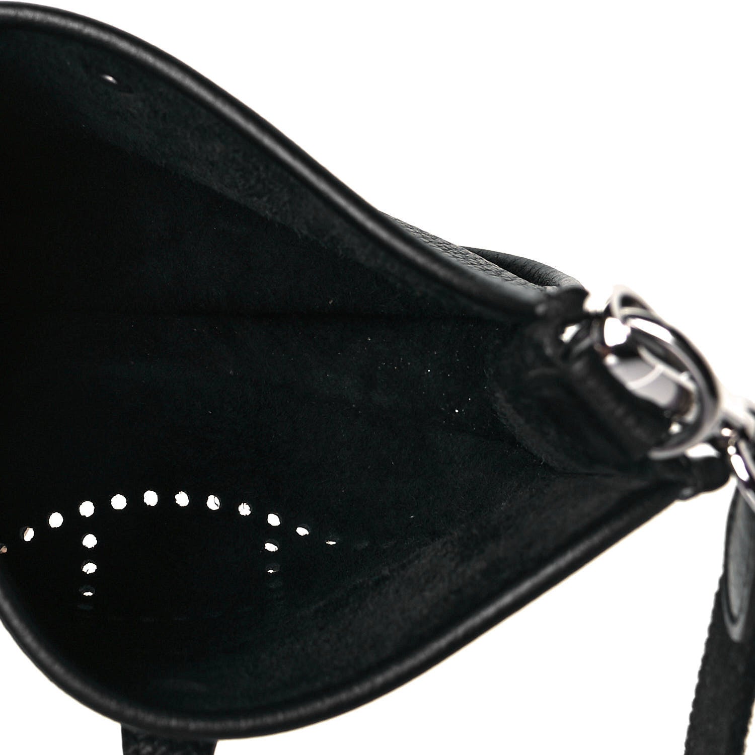 Hermes Taurillon Clemence Evelyne TPM Black 5 of 7