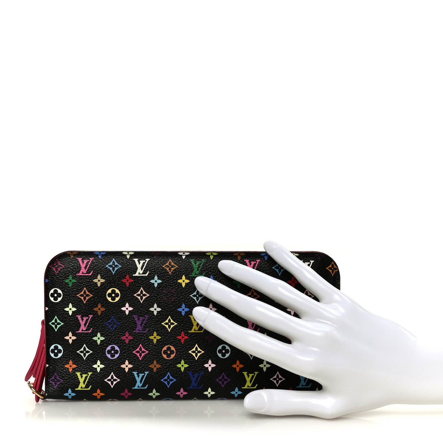 Louis Vuitton Monogram Multicolor Insolite Wallet Black Grenade 2 of 10