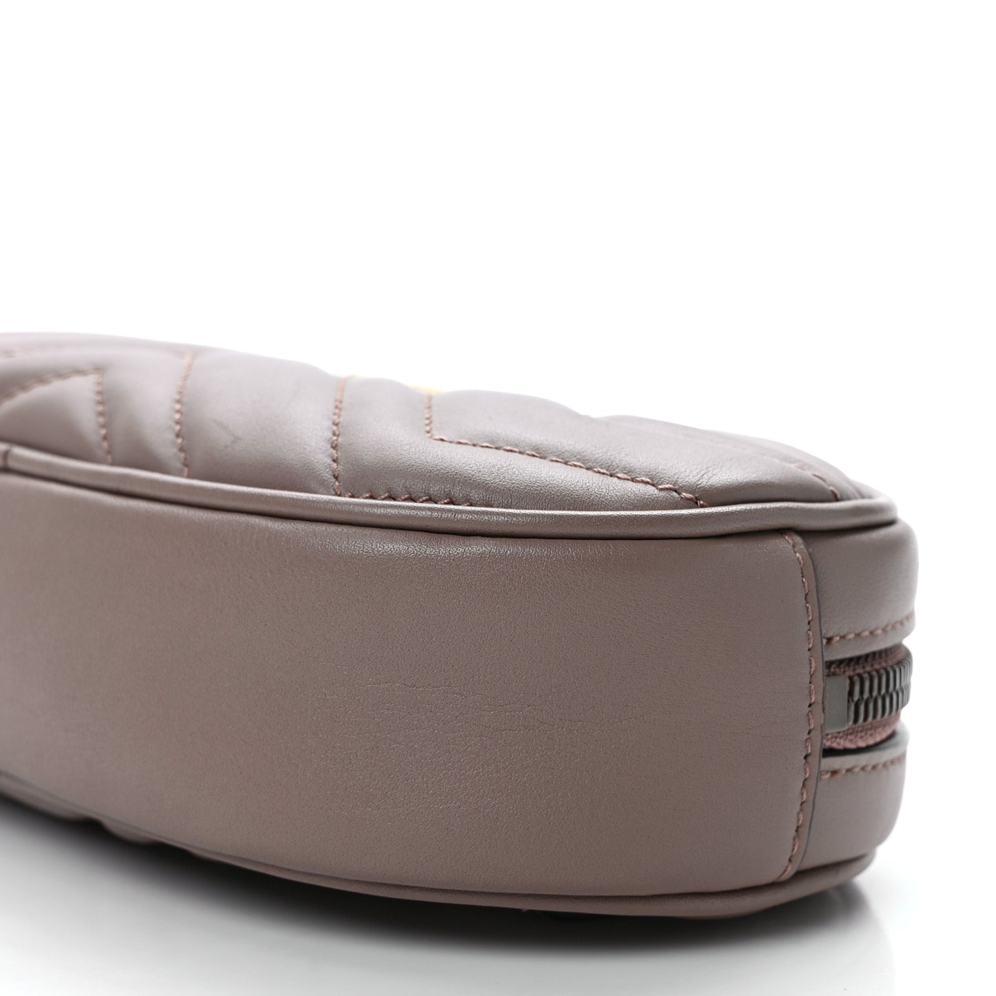 Calfskin Matelasse GG Marmont Belt Bag 95 38 Porcelain Rose