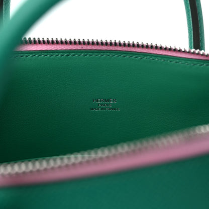 Hermes Epsom Tri-Color 1923 Bolide 25 Jade Nata Mauve Sylvestre 6 of 8