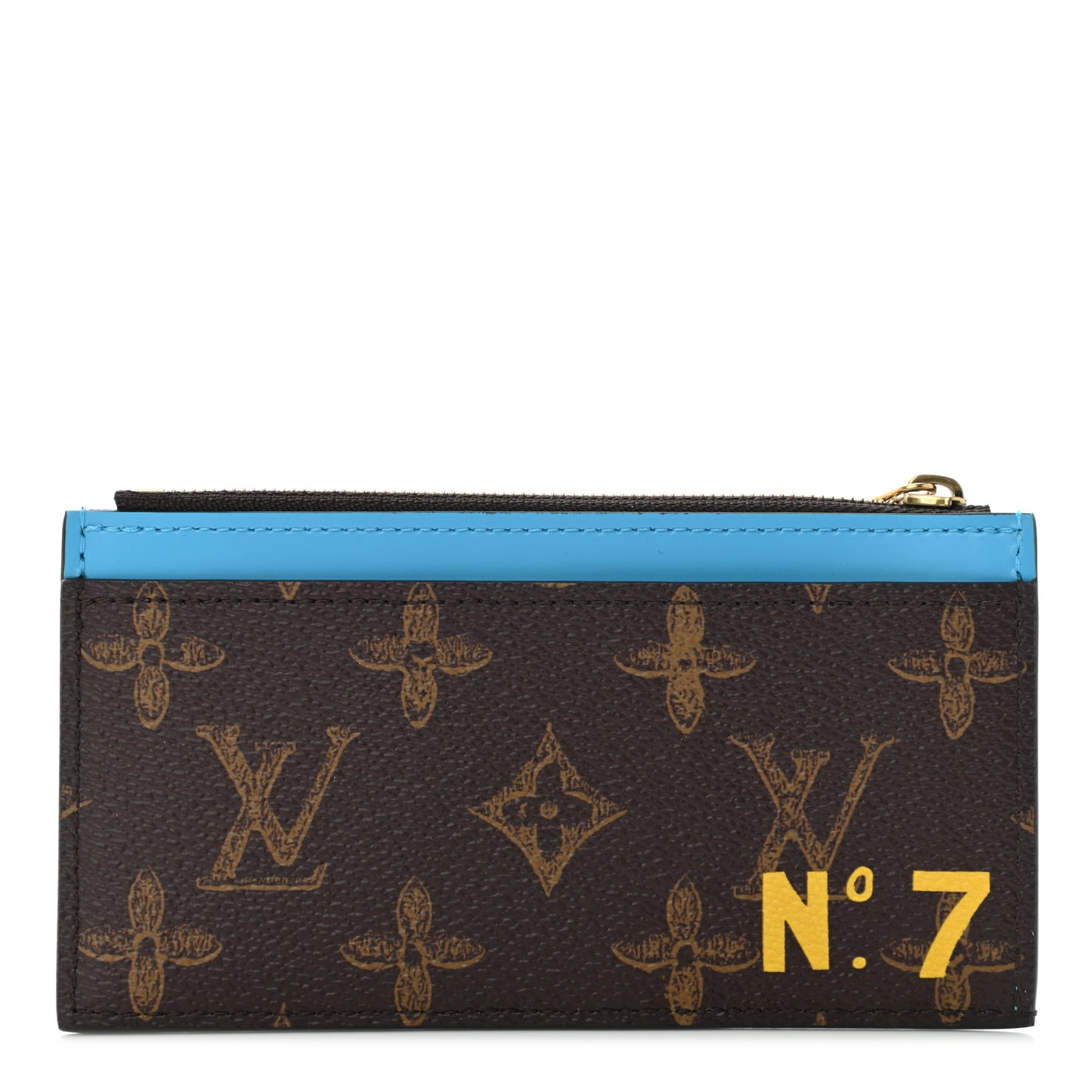 Monogram Vintage Calfskin Trunk L'œil Coin Card Holder