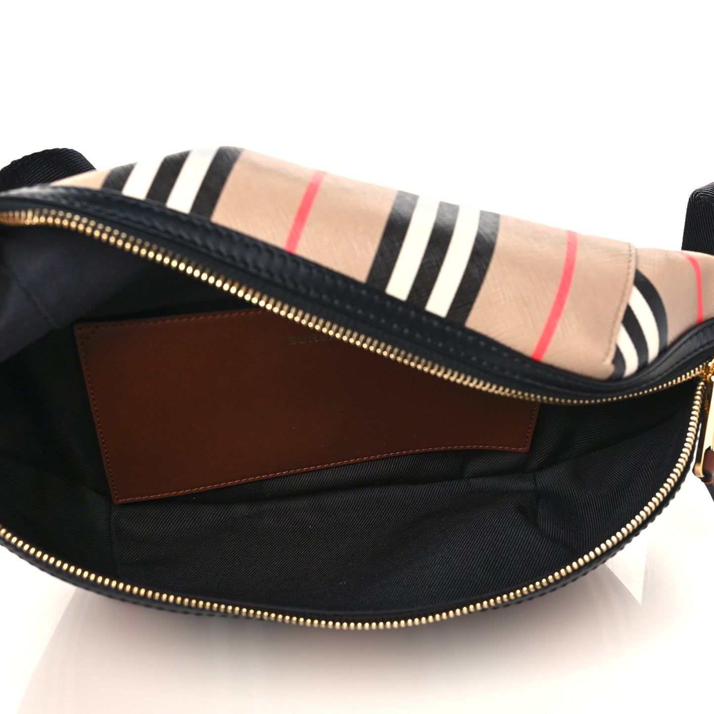 E-Canvas Icon Stripe Sonny Bum Bag Archive Beige