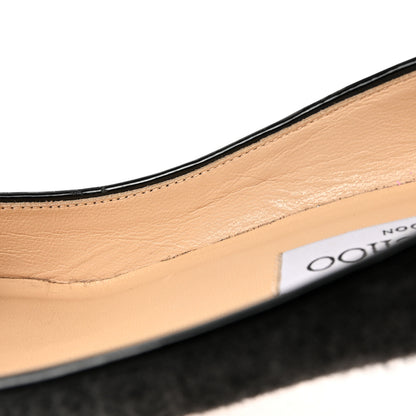 Jimmy Choo Flannel Allure Kitten Heel Pumps 39.5 Taupe Grey 10 of 15