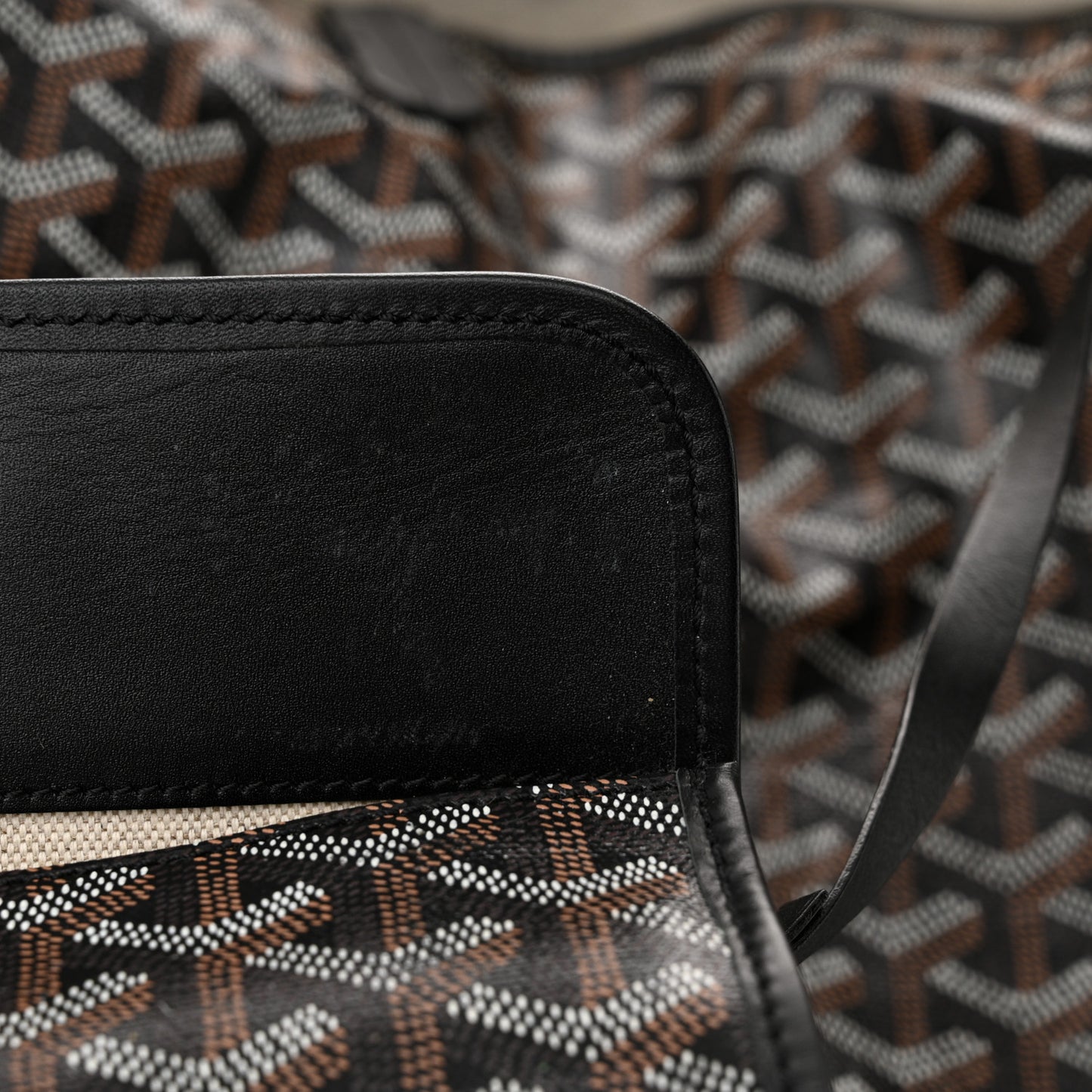 Goyardine Saint Louis PM Black