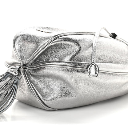 Miu Miu Metallic Nappa Tassel Bandoliera Cromo 6 of 8