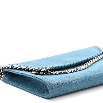 Stella McCartney Shaggy Deer Falabella Mini Crossbody Bag Blue 8 of 9