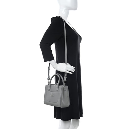 Chanel Grained Calfskin Mini Neo Executive Shopper Tote Grey 2 of 13