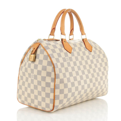 Louis Vuitton Damier Azur Speedy 30 3 of 12
