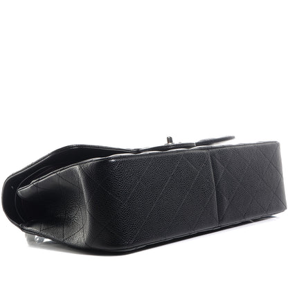 Chanel Caviar Quilted Jumbo Double Flap Black 4 of 10