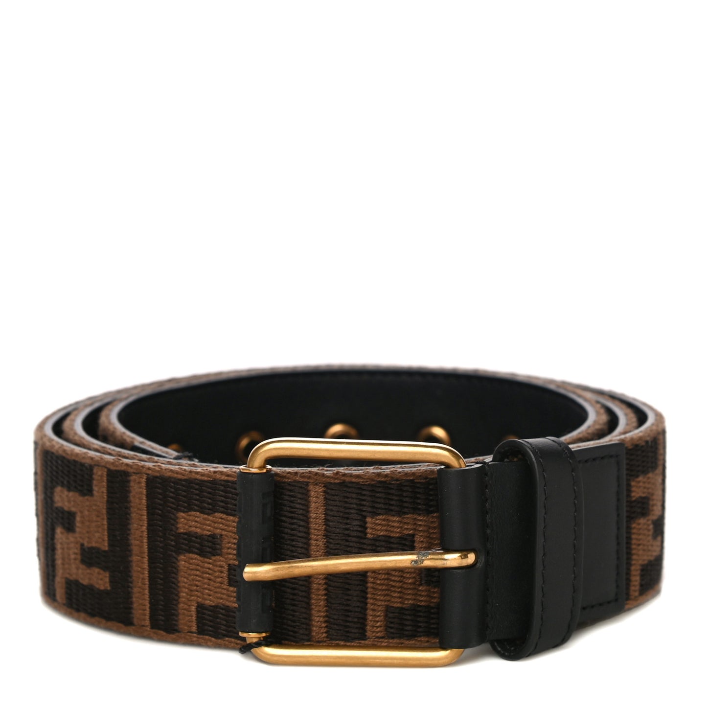 Ribbon Vitello Century FF 1974 Belt 110 44 Fango Moro
