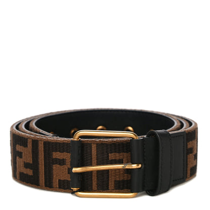 Fendi Ribbon Vitello Century FF 1974 Belt 110 44 Fango Moro 1 of 12