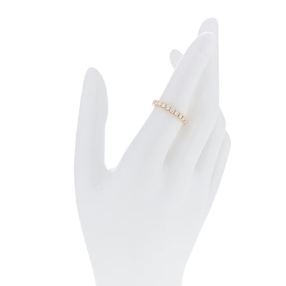 Parker & West by FASHIONPHILE 18K Yellow Gold Diamond 1.08ct Full Eternity Band Ring 53 6.25 2 of 4