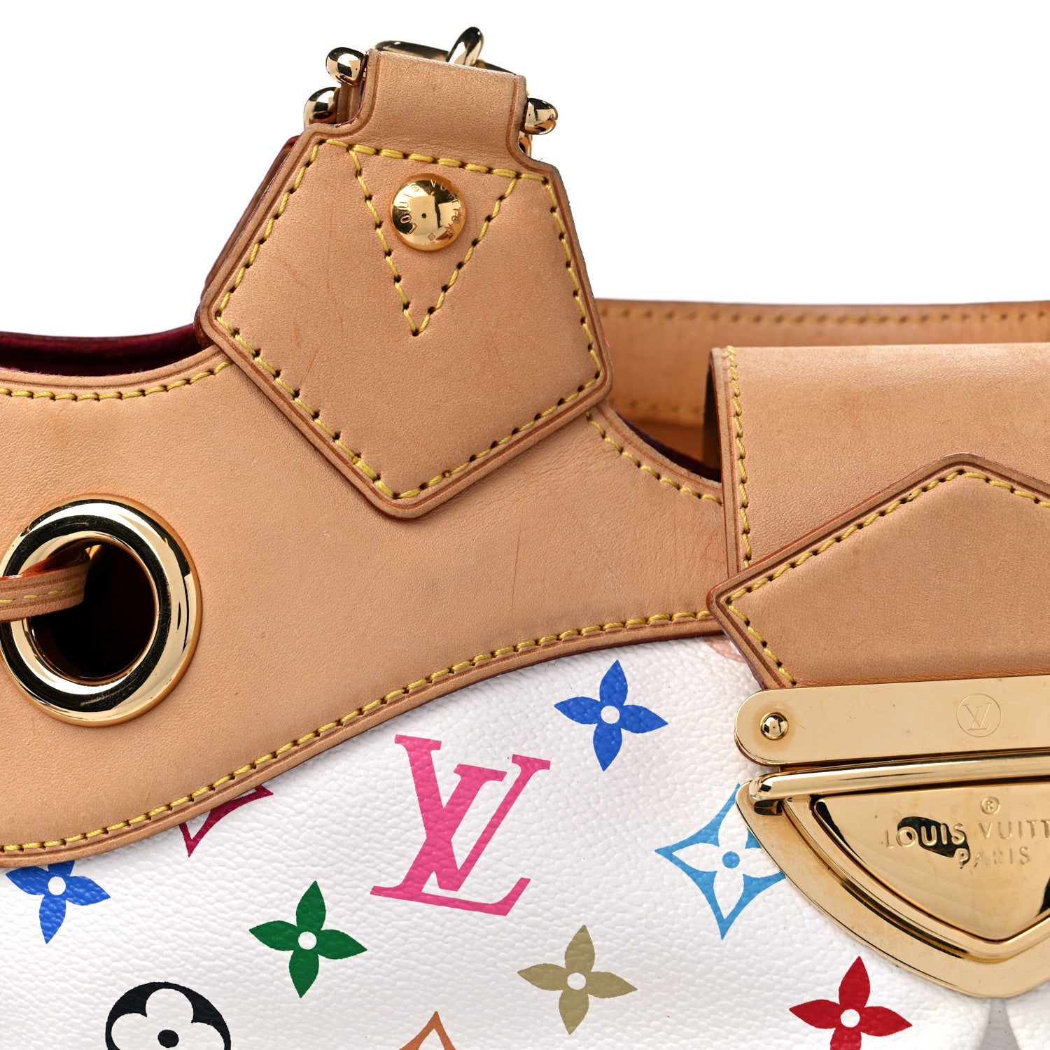 Louis Vuitton Monogram Multicolor Ursula White 17 of 17