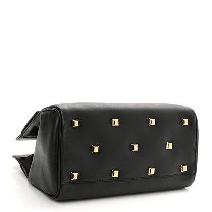 Salvatore Ferragamo Calfskin Medium Studio Bag Black 4 of 11
