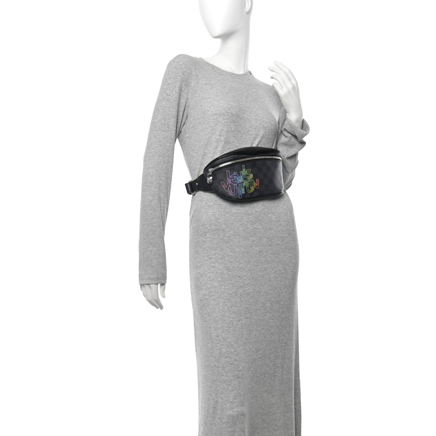 Louis Vuitton Damier Graphite Bumbag Yellow 2 of 10