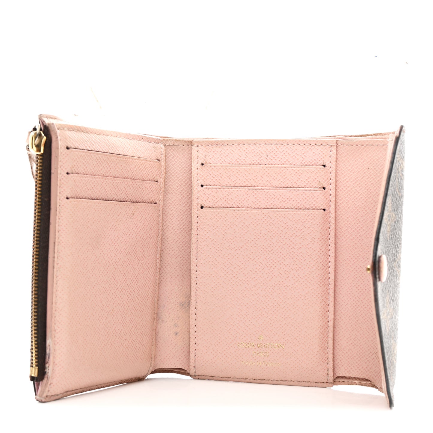 Monogram Victorine Wallet Rose Ballerine