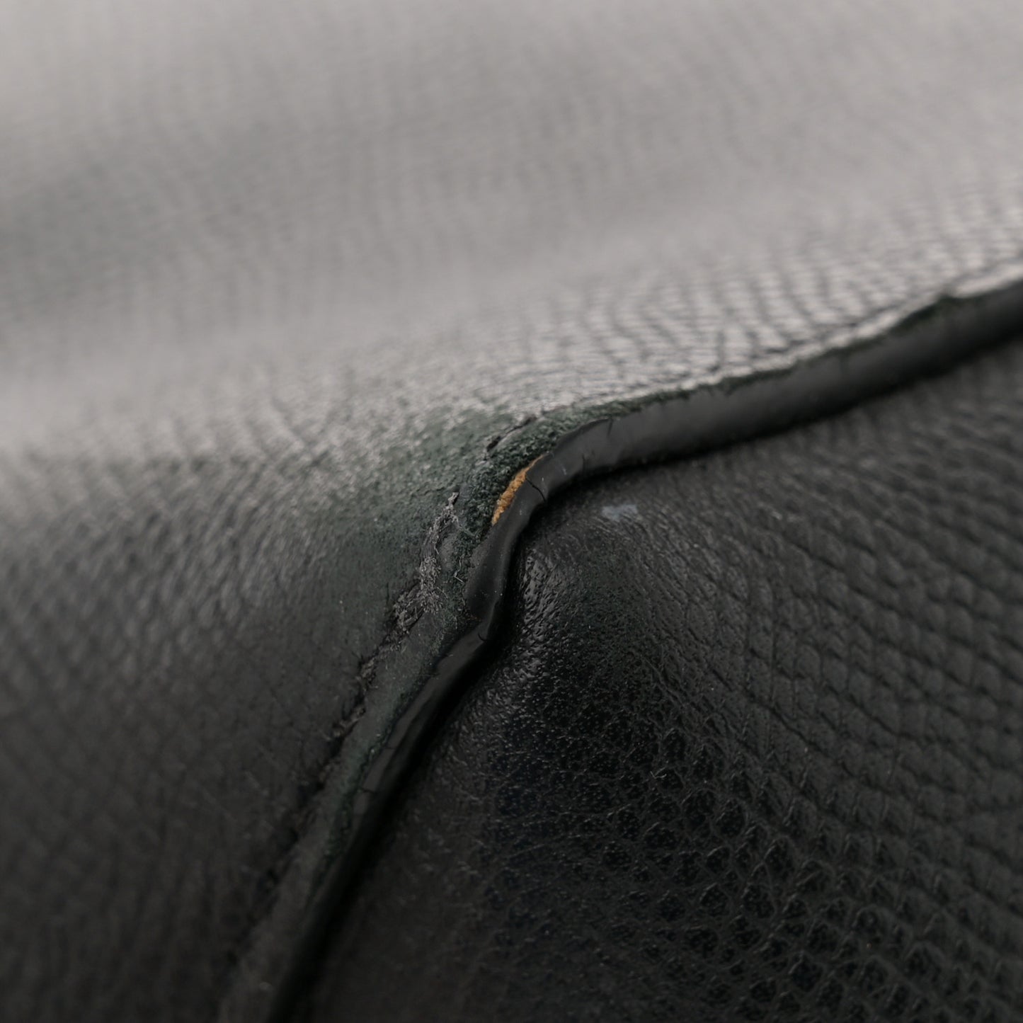 Grained Calfskin Mini Belt Bag Black