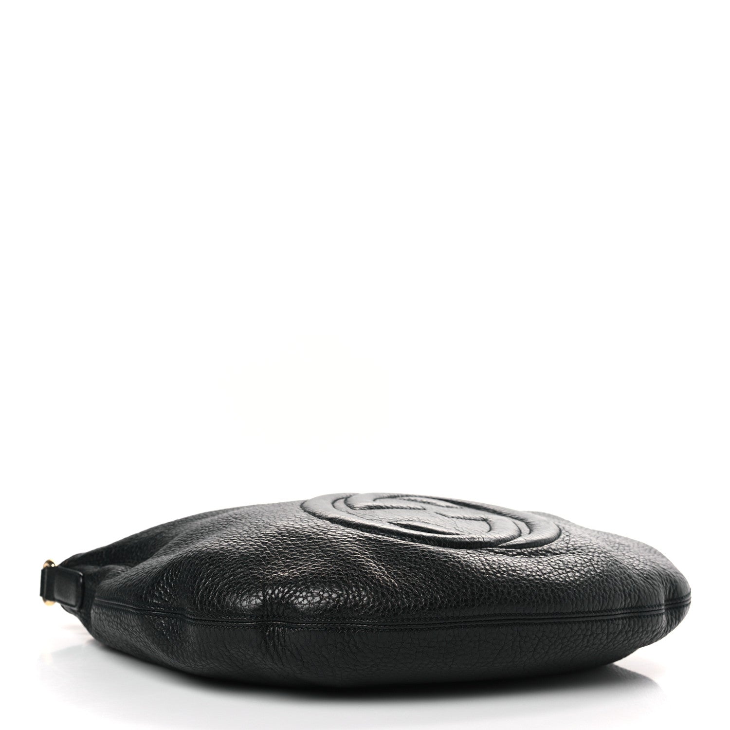 Gucci Pebbled Calfskin Medium Soho Hobo Black 4 of 11