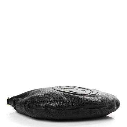 Gucci Pebbled Calfskin Medium Soho Hobo Black 4 of 11